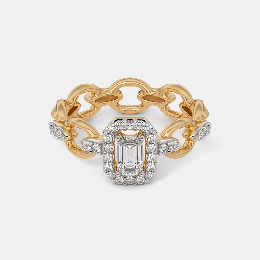 The Melded Solitaire Ring