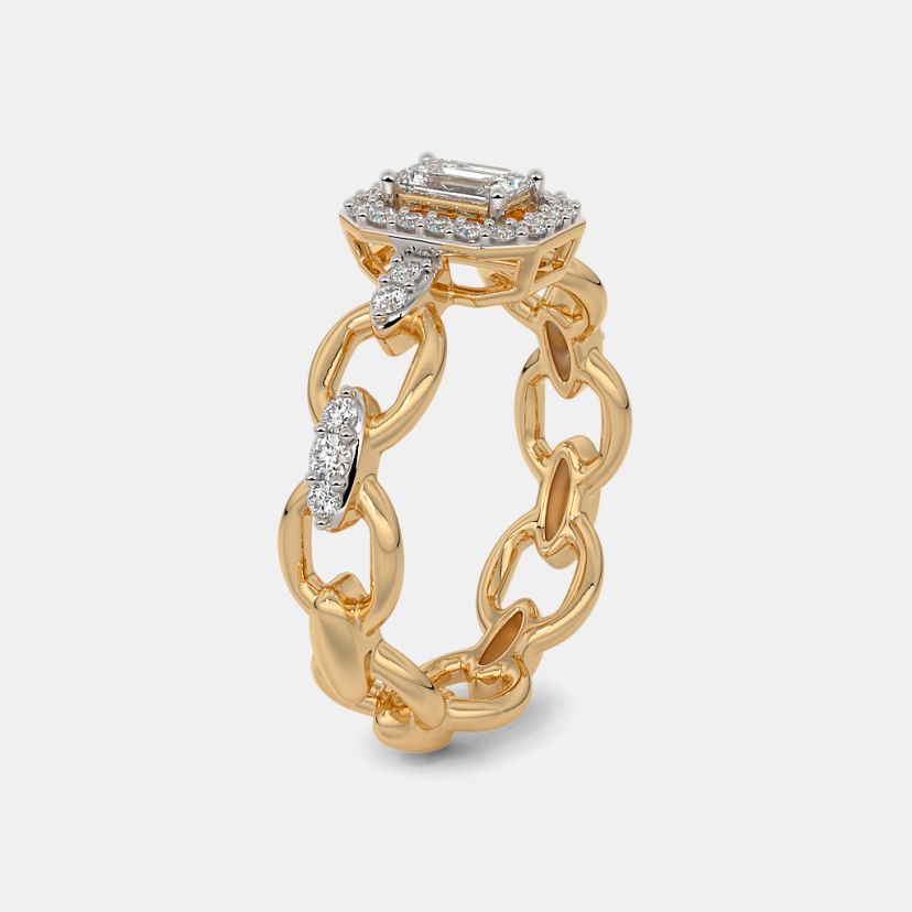 The Melded Solitaire Ring