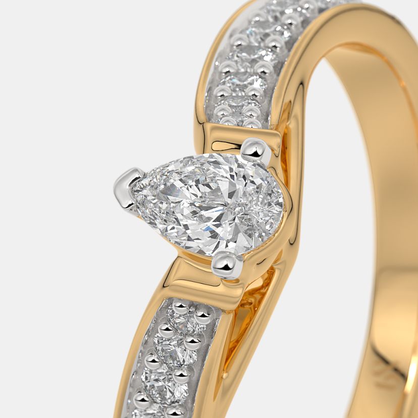 The Goutte D'Eternite Solitaire Ring
