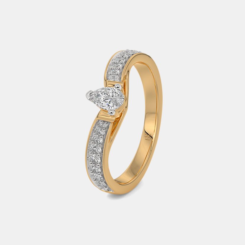 The Goutte D'Eternite Solitaire Ring