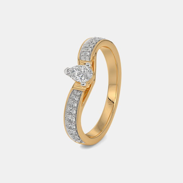 The Goutte D'Eternite Solitaire Ring