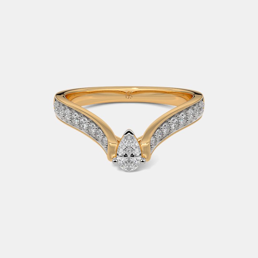 The Goutte D'Eternite Solitaire Ring