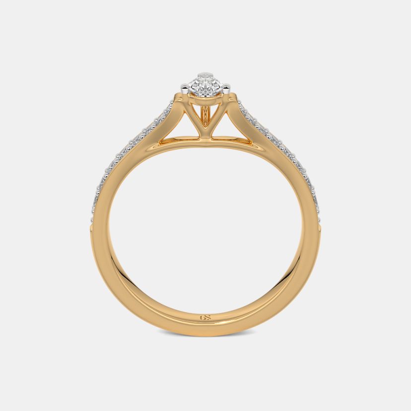 The Goutte D'Eternite Solitaire Ring