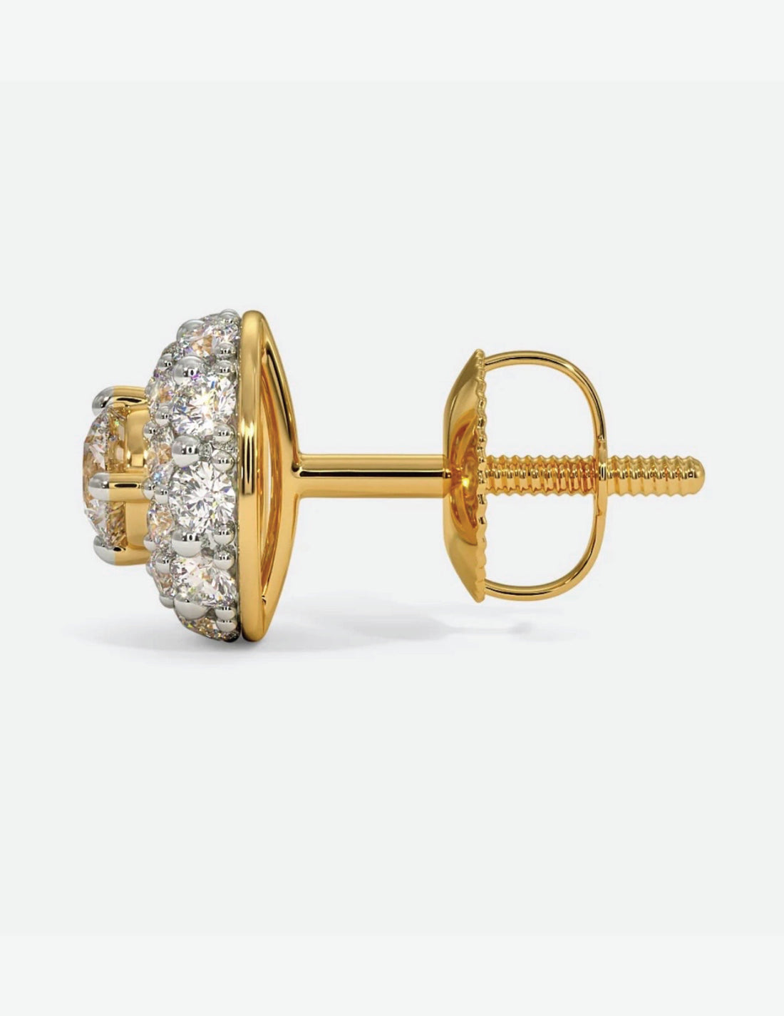 Circular Grace Stud Earrings