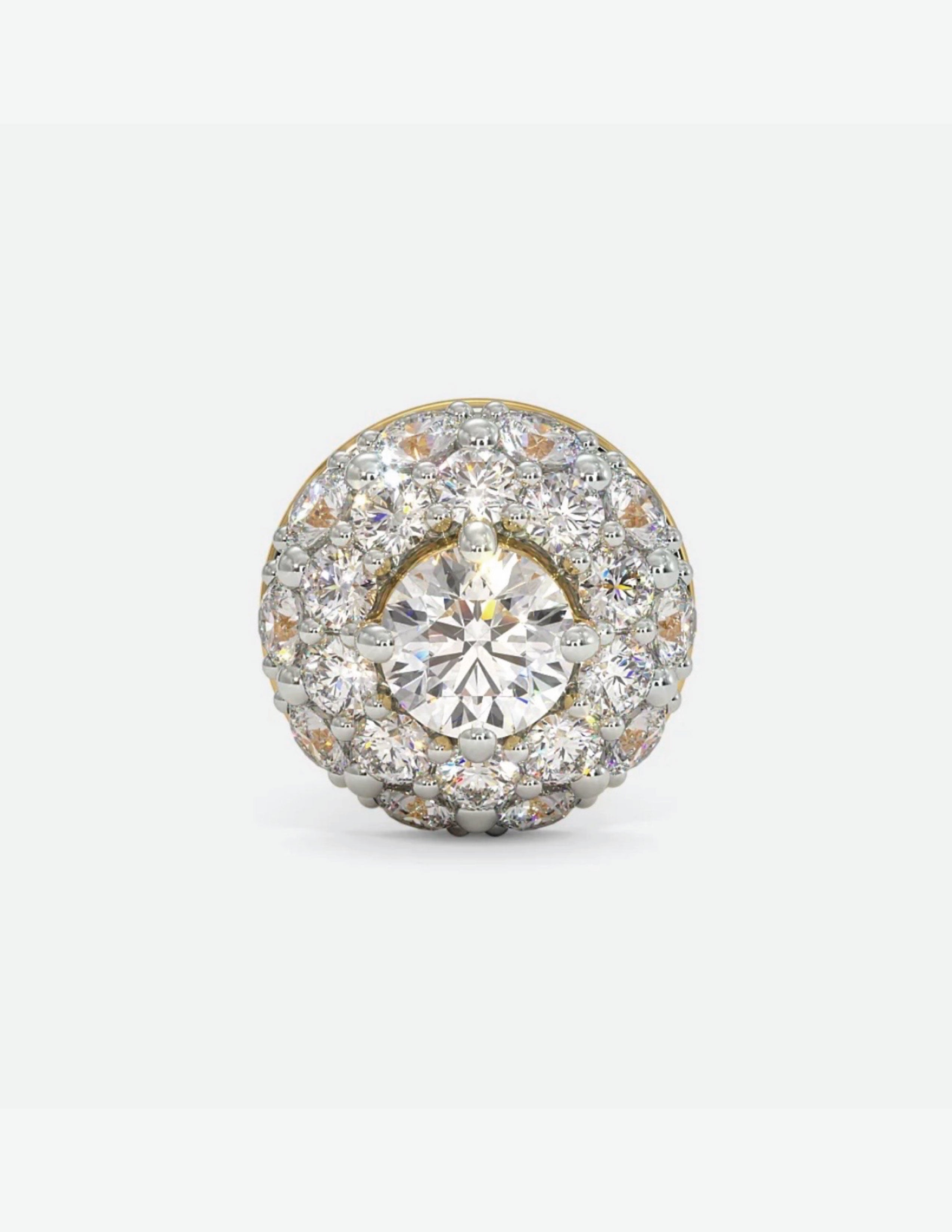 Circular Grace Stud Earrings
