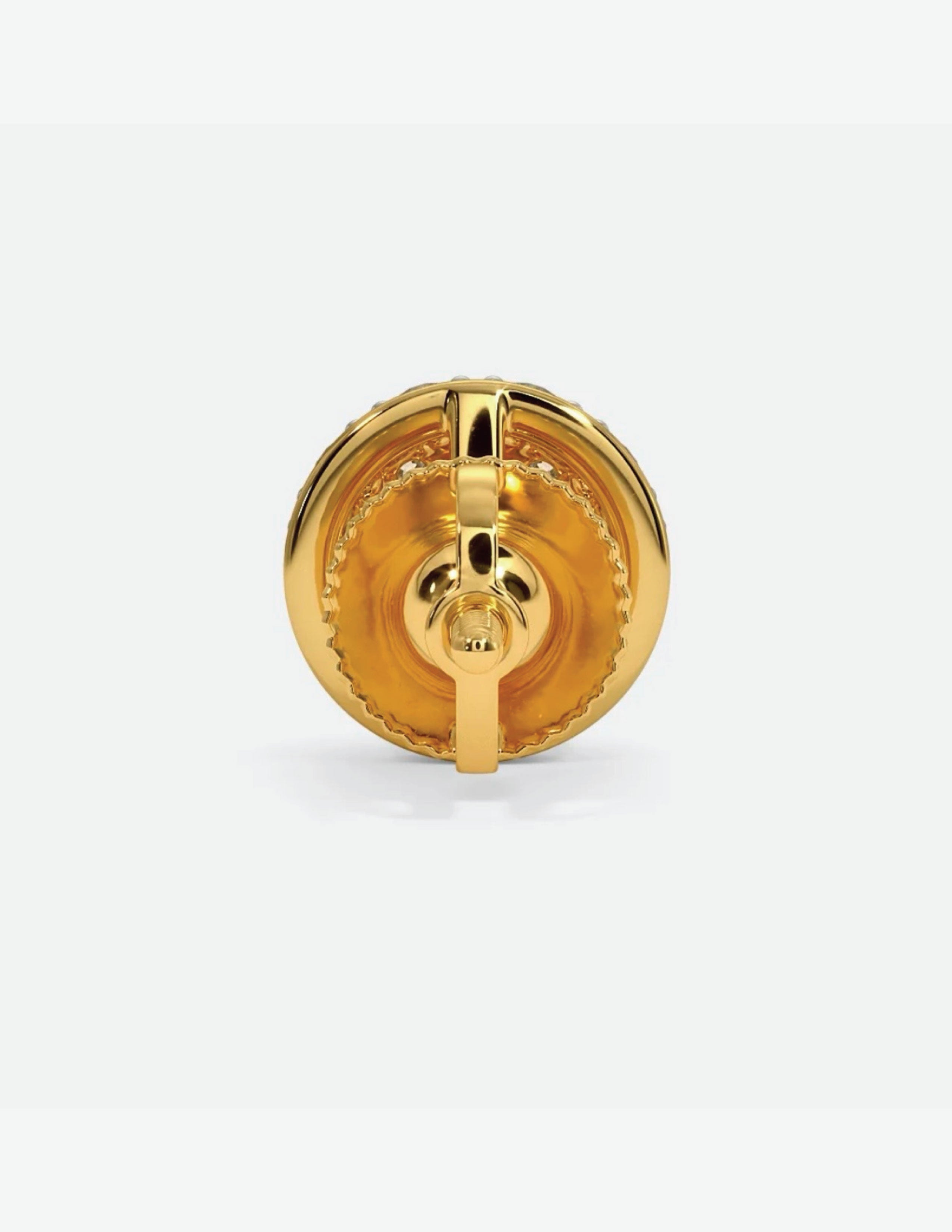 Circular Grace Stud Earrings